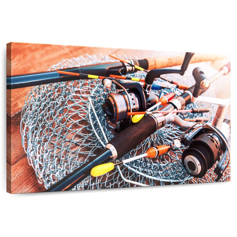 Senne Ready To Fish, 16" H x 24" W