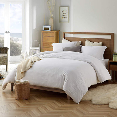 Natural Down Alternative Ultra Cozy Comforter and Duvet Cover Set