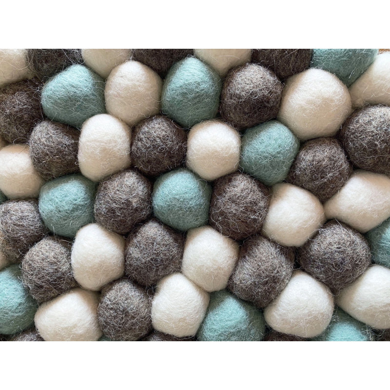 Wool Nest Pet Bed, Silver