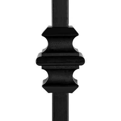 Royal Railing - Versailles Profile
Versailles Profile
25 1/8" Long x 1/2" Wide
13 Balusters - 7 Single
Collar & 6 Double Collar