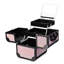 Organisateur de maquillage pour trousse de maquillage House of Hampton® avec artiste miroir-1577460835