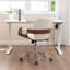 Chaise de bureau pivotante en similicuir Ryonie-1992457214