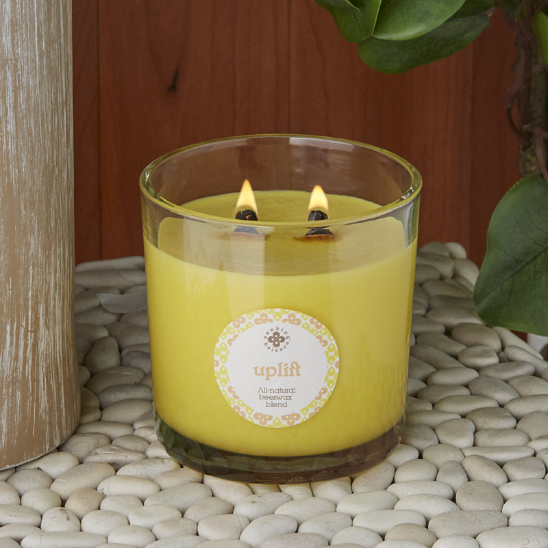 Bougie parfumée Uplift au citron et à la bergamote