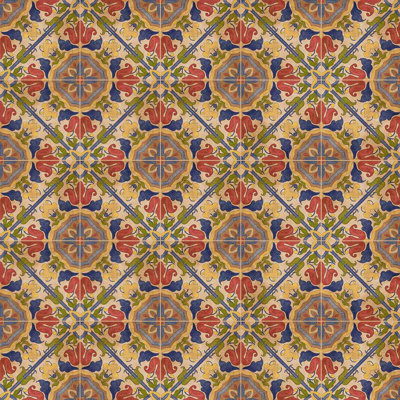 Cotto Rosa 4.5X4.5 Pattern Lara