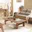 Charissma Solid Wood Four Leg Coffee Table