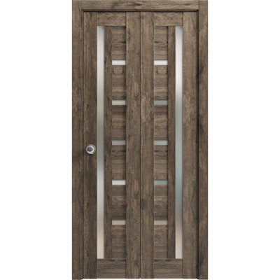 Panelled Wood Quadro Bi-Fold Door