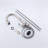 Lyon Brushed Nickel Pullout Kitchen Sink Faucet Stylish and Functional with a Modern Touch