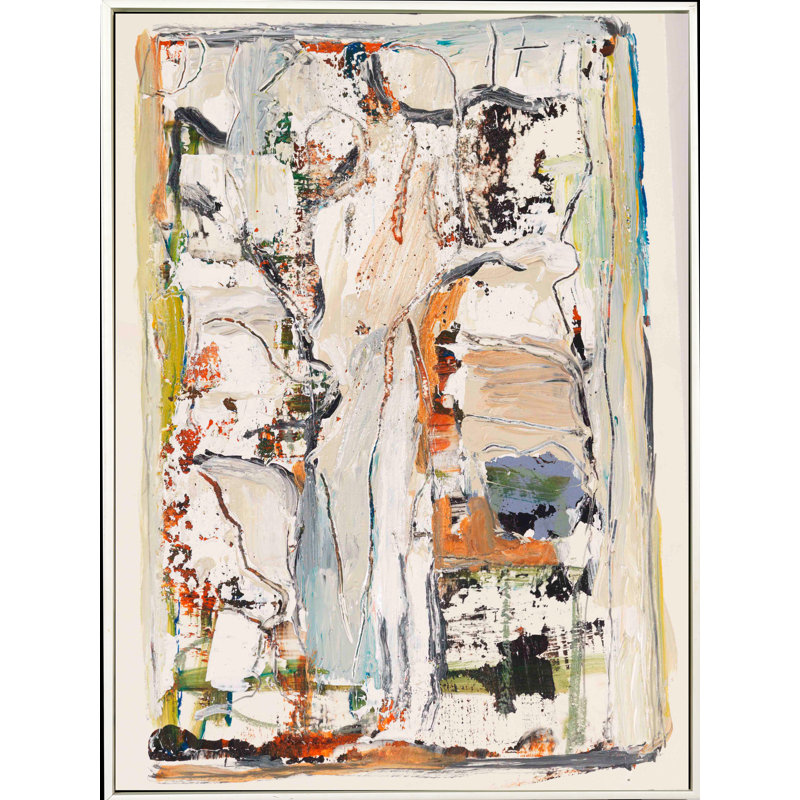 Lycanthropy I Painting, White Framed