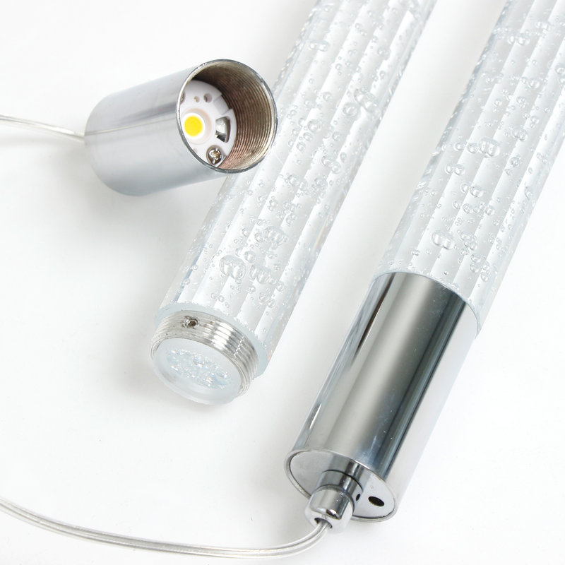 Luminaire suspendu en cristal Eliandra, Chrome chrome, 12 Lights