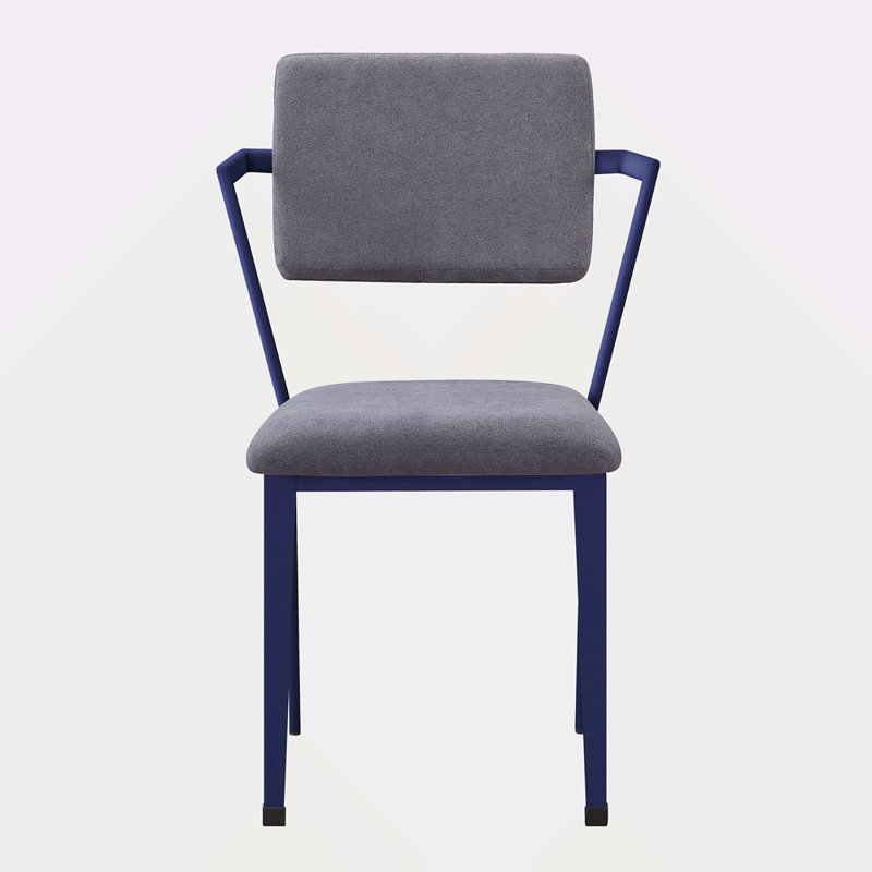 Chaise de bureau rembourrée à dossier ouvert
