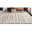 Tapis ivoire / taupe noué à la main Benjamin-1413268821
