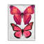 Papillons roses modernes encadrés sur bois, impression-1544545402-1544545407