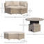 Chattanooga 6 Seater Rattan Sofa Set
