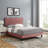 Modway Current Performance Velvet Platform Bed-1277933767-1277933775