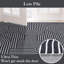 Modern Rainbow Striped Machine Washable Rug Stain Resistant Easy Cleaning Indoor Carpet With Non-Slip Backing Low Pile Floor Cover Non Shedding Folding Rug-640105558