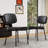 Dining Chairs, Upholstered Mid Century Modern Kitchen Dining Room Accent Chairs-503337318-524176549