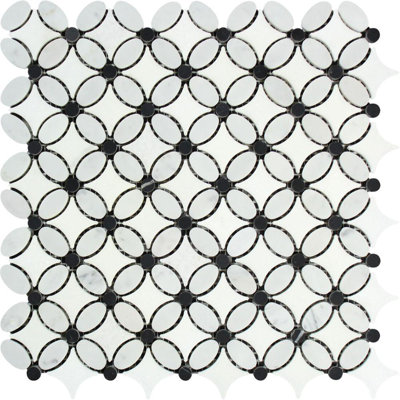 Carreau de sol et mosaïque en marbre Marble Novelty