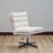 Teddy Fabric Adjustable Armless  360° Swivel Accent Office Chair-1819873669
