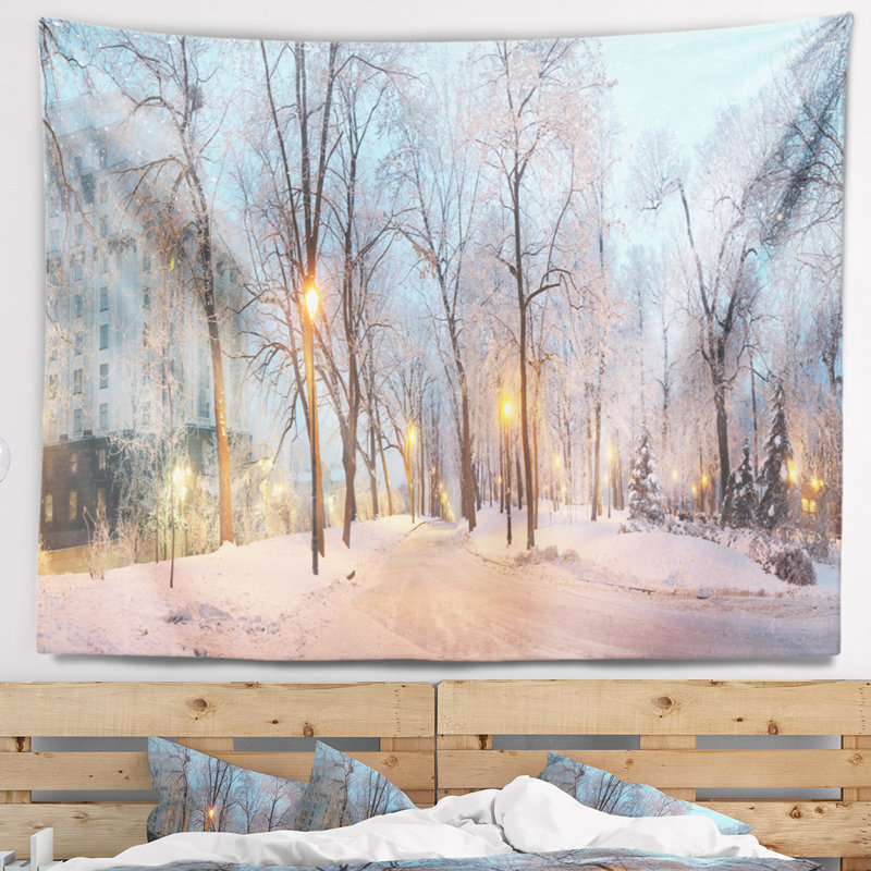 Landscape Polyester Tapestry, 50" H x 60" W