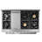 Thor Kitchen 47.9 " 6.7 Gas and Electric Slide-In