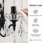 Applique murale en cristal 2 lumières-835384284