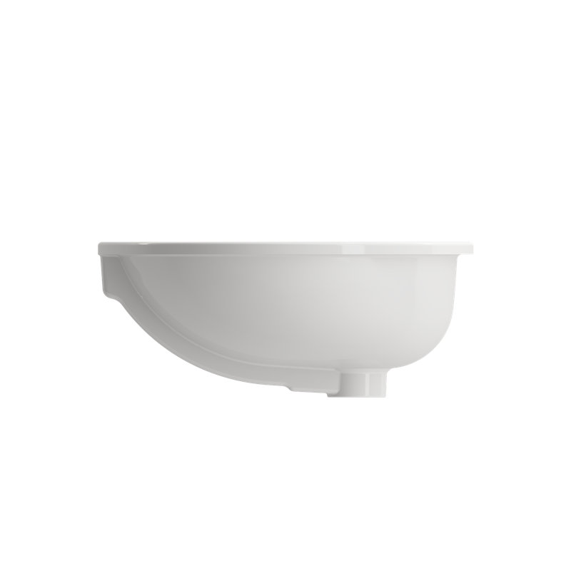Parma 22.4'' L Bathroom Sink, White