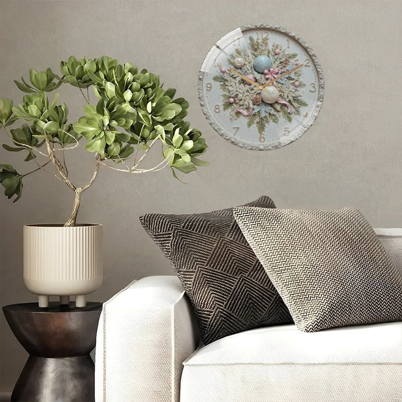 Horloge murale 12 po