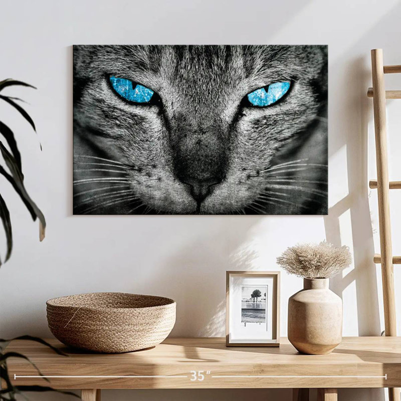 Yeux de chat Brampt, H 16 po x l 24 po