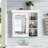 Bathroom Medicine Cabinet with Mirror-876782142-897977715