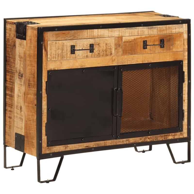 Kelci 80cm Solid Wood Sideboard