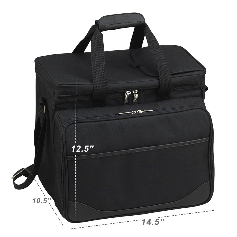 Sac de pique-nique isolé, service pour 4 fourre-tout