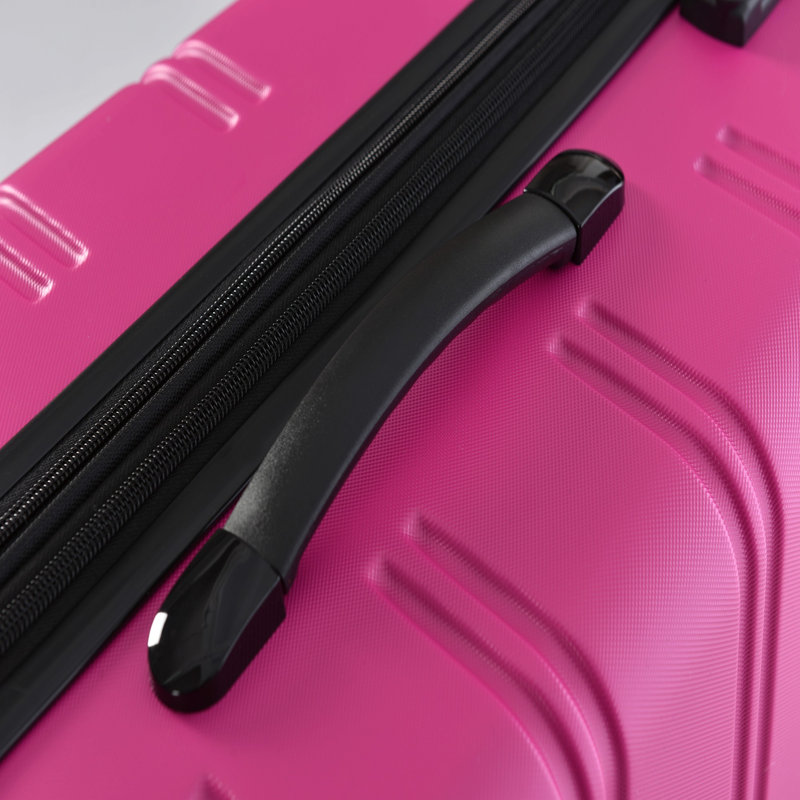 Valise Hardshell 2 pièces + valise à roulettes avec verrou TSA léger 20 po + 28 po, H 27,95 po x l 19,03 po x P 13,03 po