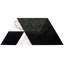 Prism 8x14 Triangle Polished Marble Mosaic Tile-239126531