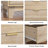 Candelario Nightstand With 3 Drawers Bedside Table For Apt-599750041