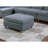 Living Room Furniture Ottoman Steel Color Dorris Culbreth 1Pc Cushion Ottomans Wooden Legs Deco-159256562