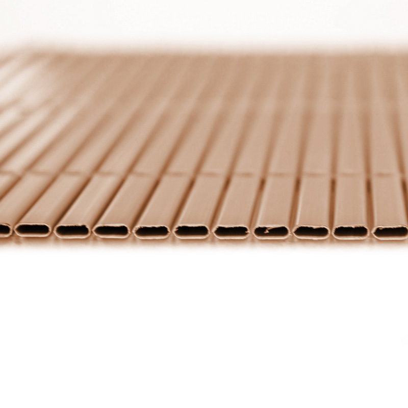 White Privacy Fence, Beige, 1 cm H x 3 cm W x 0.3 cm D