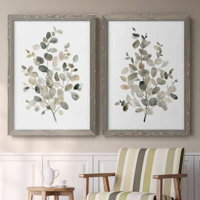 " Neutral Eucalyptus I " 2 - Pieces
