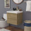 Meuble-lavabo pour la salle de bain à fixation murale-1538131108