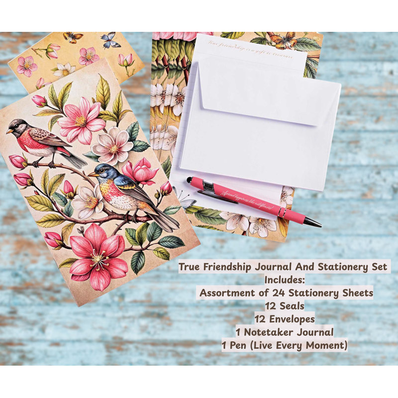 Journal Stationery Set True Friendship