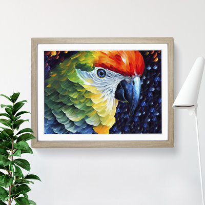 XH1022-6791X Parrot Vol.2 - Single Picture Frame Painting