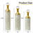 Medhansh Metal Floor Vase, Tall Decorative Vase with Floral Relief Pattern, Antique White Finish (Set of 3)