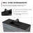 47.25'' Double Bathroom Vanity with Resin Top