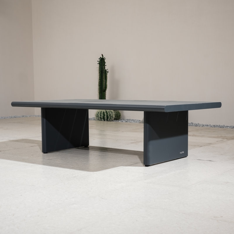 Rectangular Aluminum Outdoor Coffee Table
