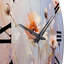 Dakeisha - Horloge murale florale-856448999