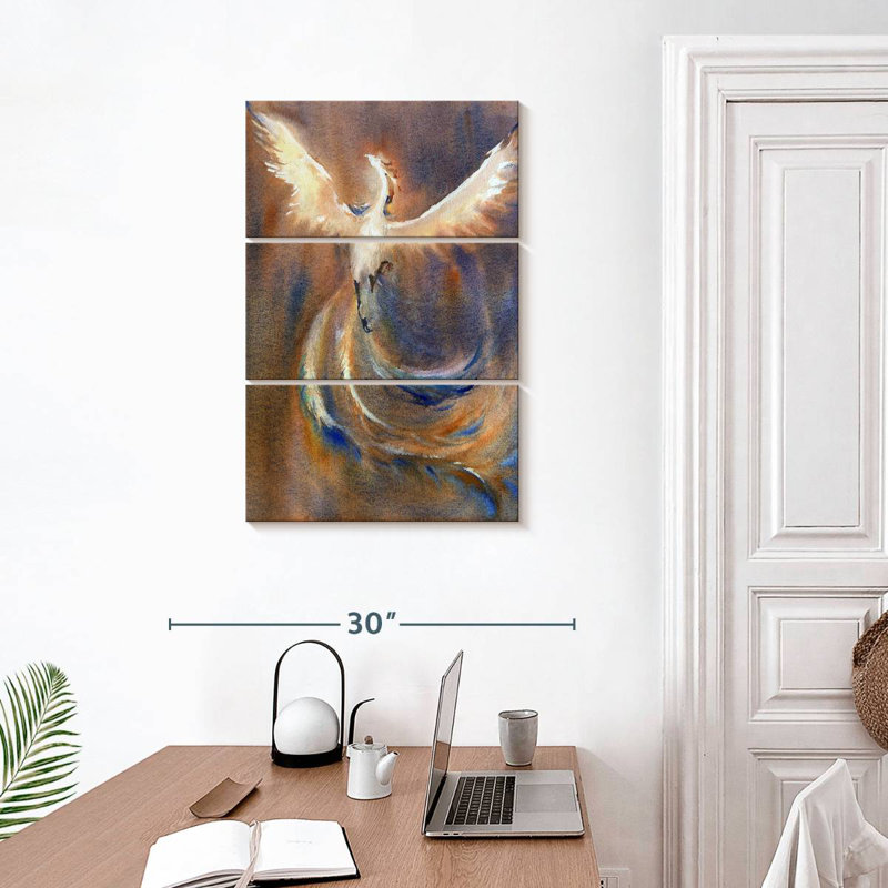 Rising Phoenix, 32" H x 20" W