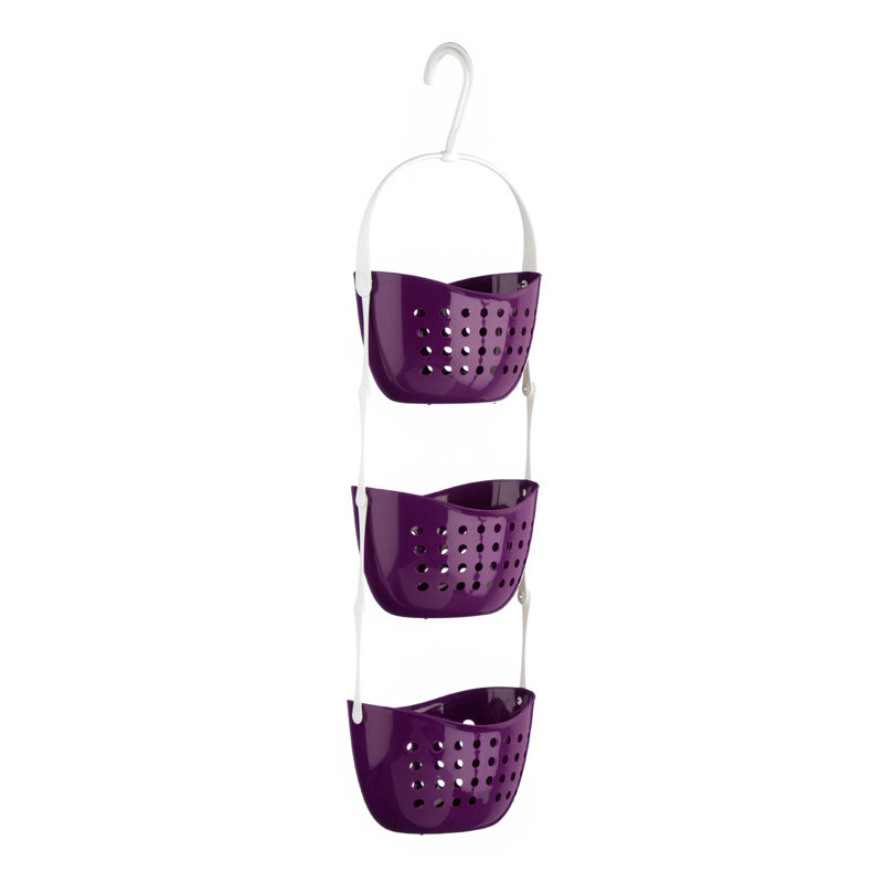Alanson Hanging Shower Caddy, Purple