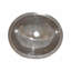 Copper Hand Hammered Oval Undermount Bathroom Sink-1540308809