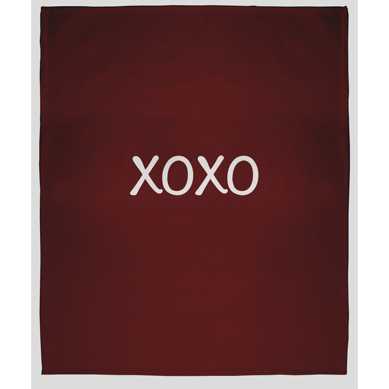 Binion Throw Blanket, Red, W76 x L101cm