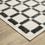 Tapis beige / noir Harlow-2042546685