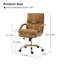 Meroy 60.33cm W Modern Office Chair with Height Adjustable-873629774